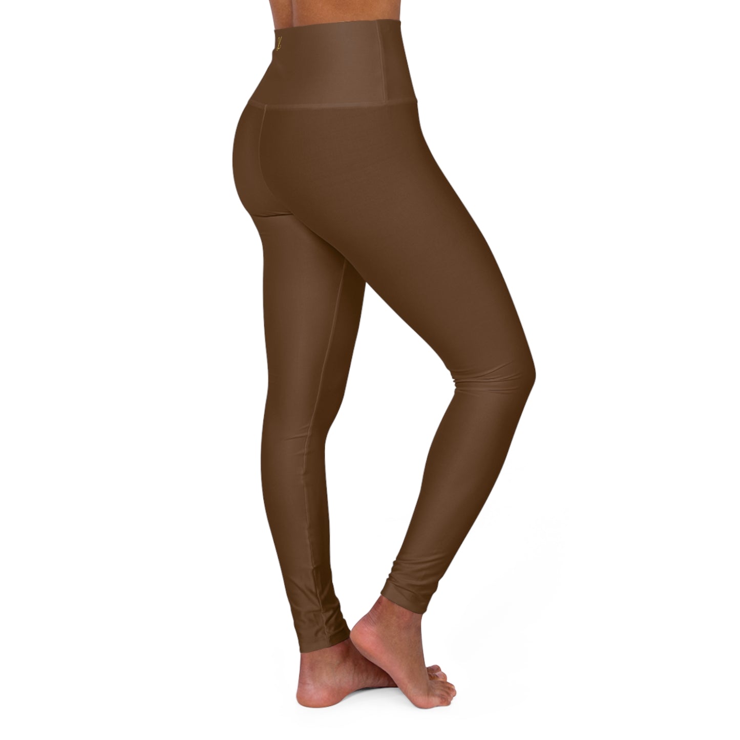 Classic Collection: Brown - High Waisted Premium Leggings