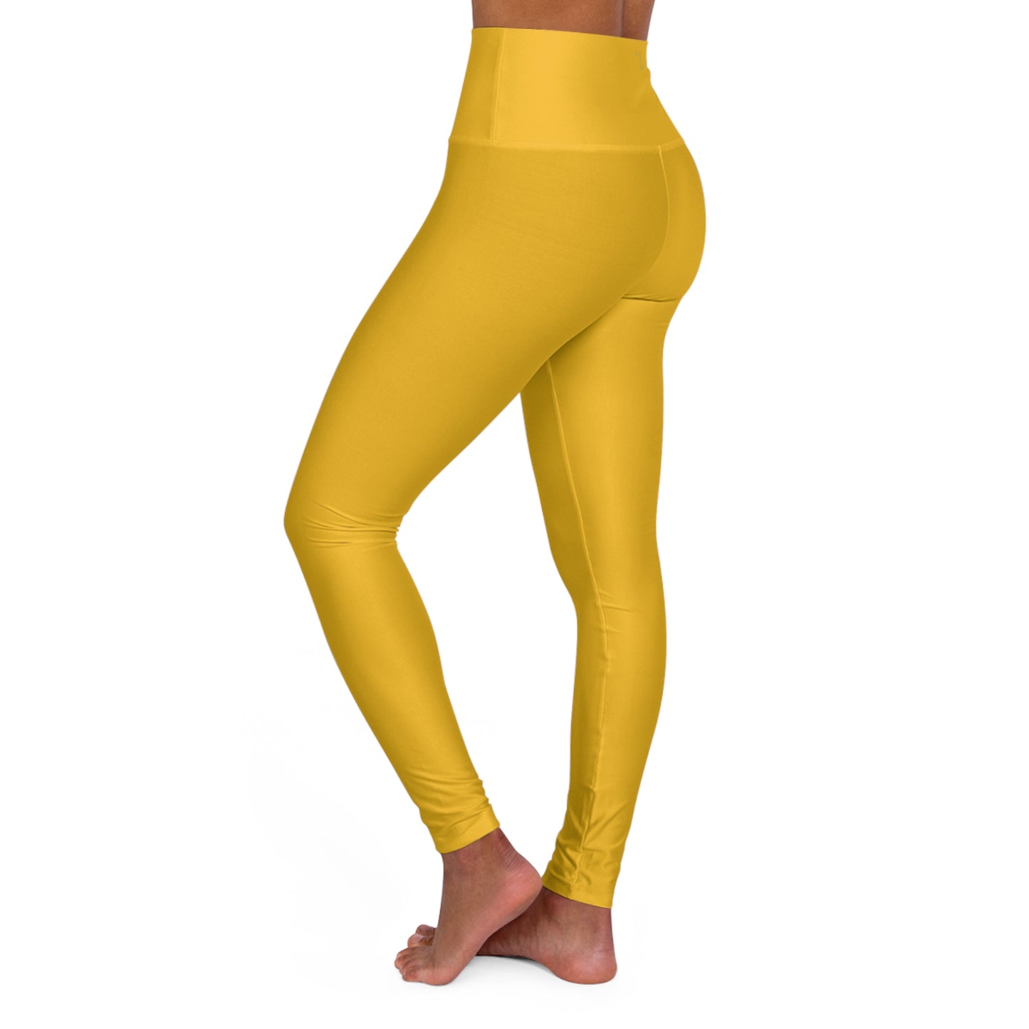 Classic Collection: Yellow - High Waisted Premium Leggings