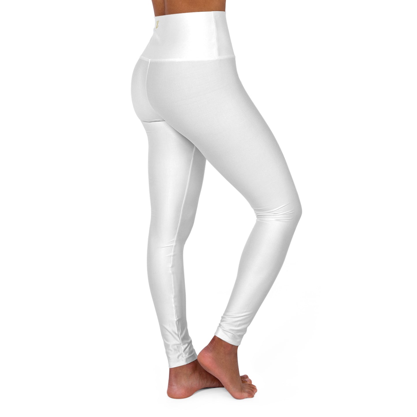 Classic Collection: White - High Waisted Premium Leggings