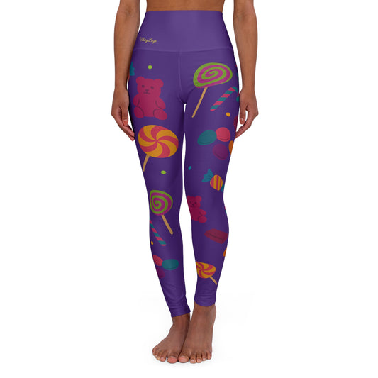 Sweet Treats: Candy Land (Loud Vibe) - High Waisted Premium Leggings