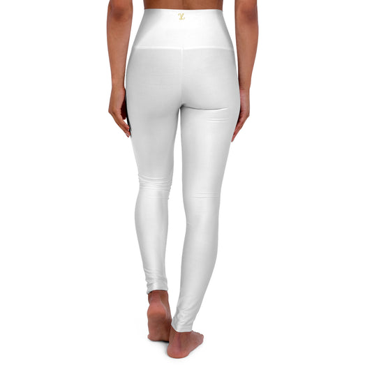 Classic Collection: White - High Waisted Premium Leggings