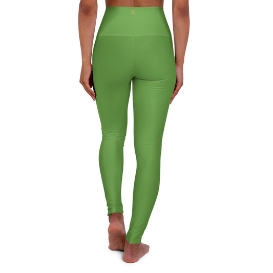Classic Collection: Green - High Waisted Premium Leggings