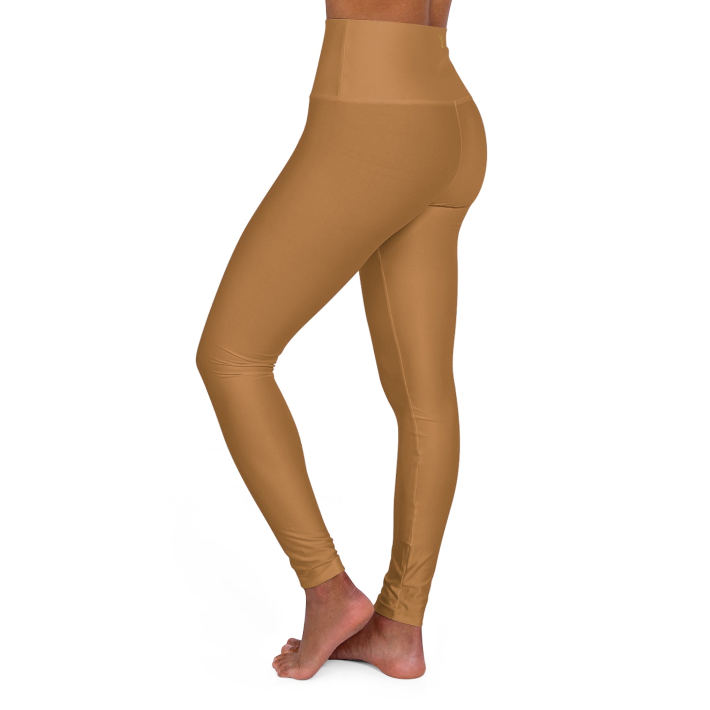 Classic Collection: Light Brown - High Waisted Premium Leggings