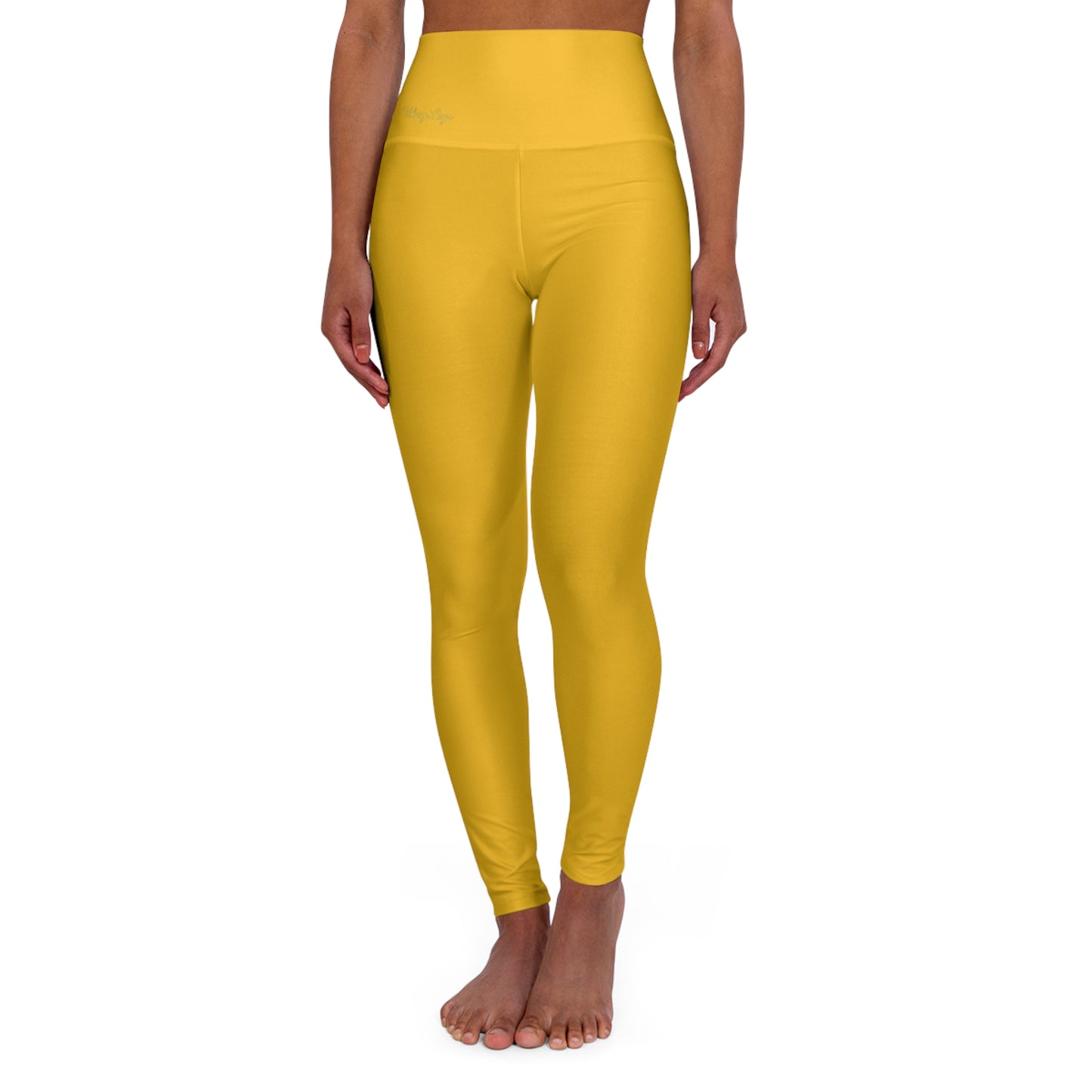 Classic Collection: Yellow - High Waisted Premium Leggings