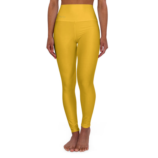 Classic Collection: Yellow - High Waisted Premium Leggings