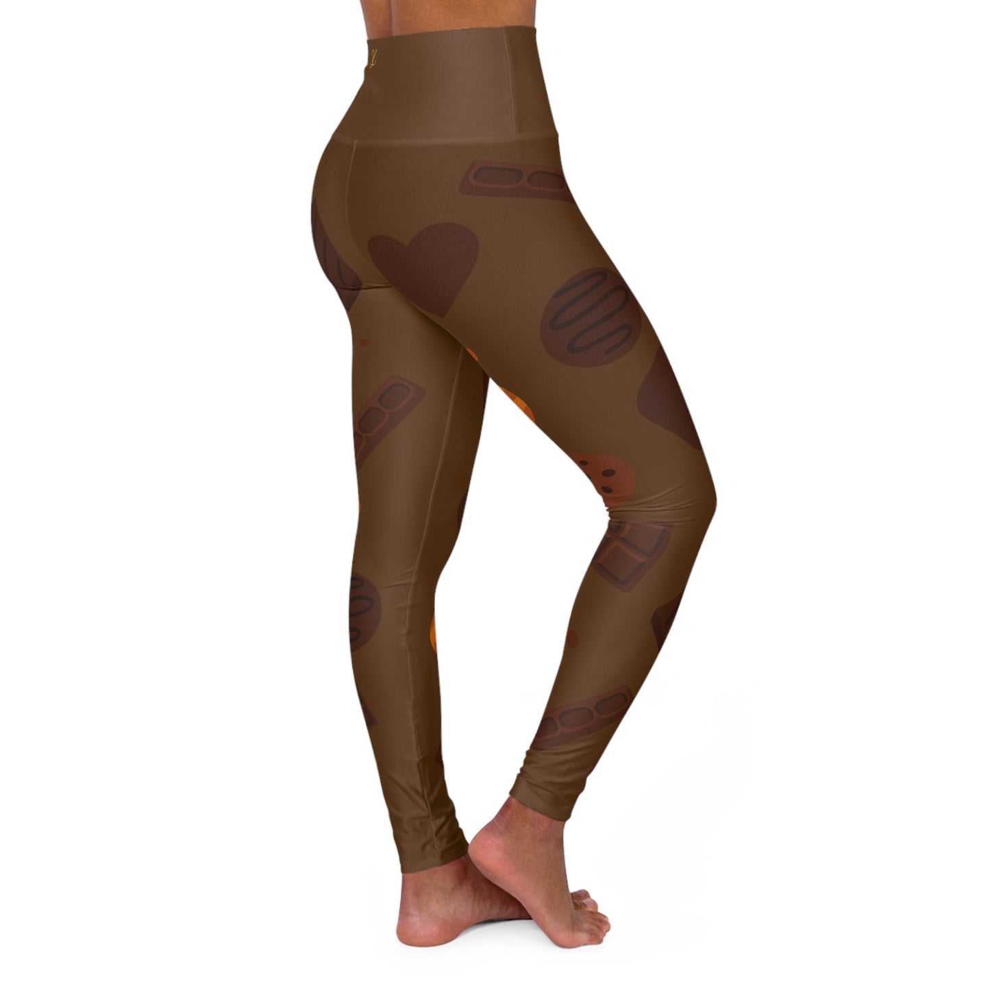 Sweet Treats: Chocolate Dreams (Loud Vibe) - High Waisted Premium Leggings