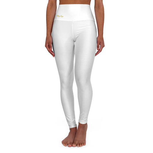 Classic Collection: White - High Waisted Premium Leggings