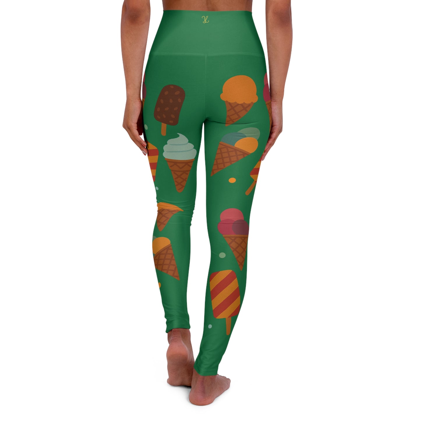 Sweet Treats: Ice Cream Parlor (Loud Vibe) - High Waisted Premium Leggings