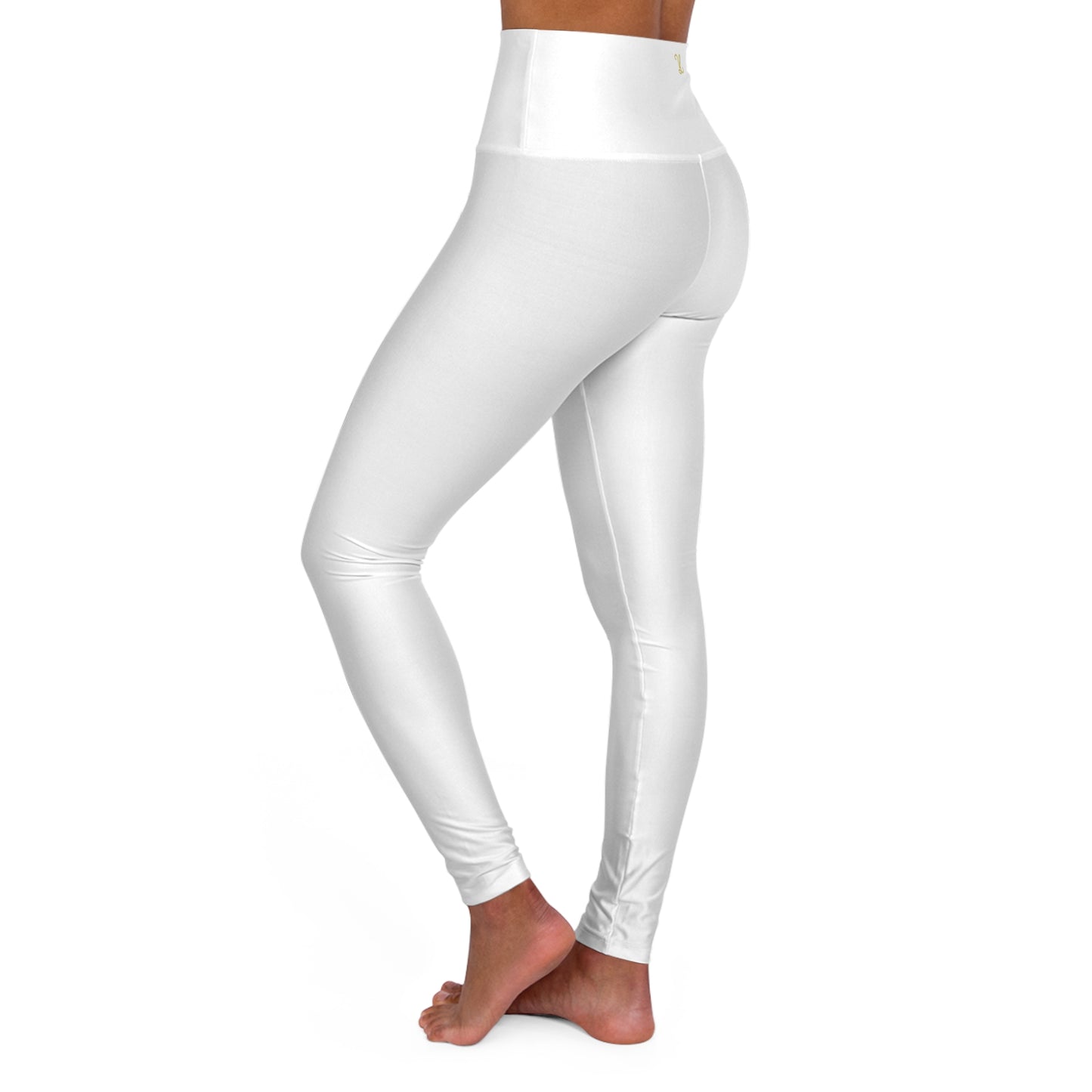 Classic Collection: White - High Waisted Premium Leggings