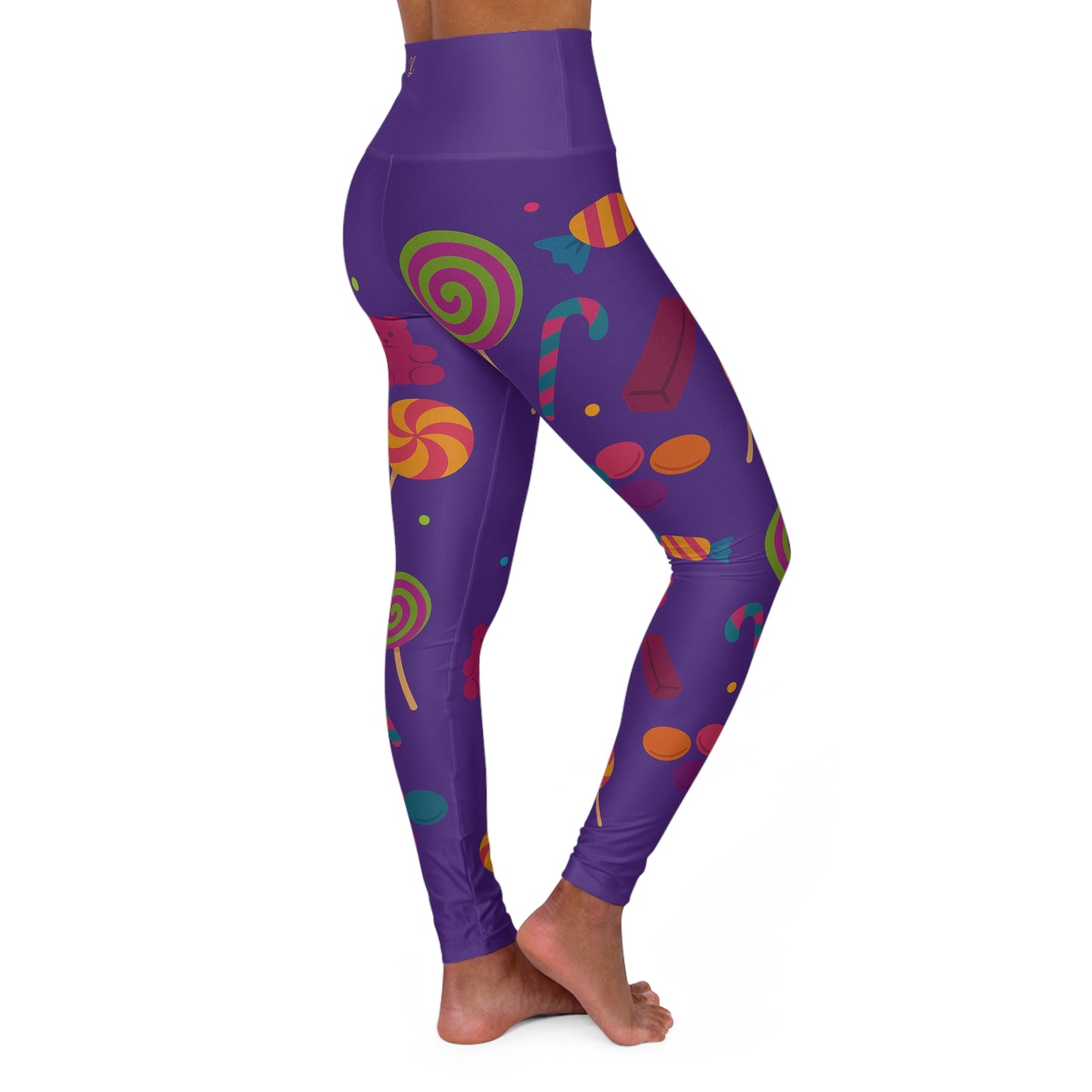 Sweet Treats: Candy Land (Loud Vibe) - High Waisted Premium Leggings