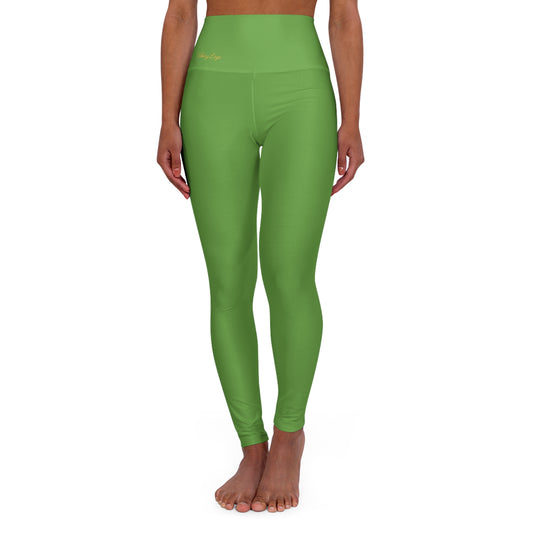 Classic Collection: Green - High Waisted Premium Leggings