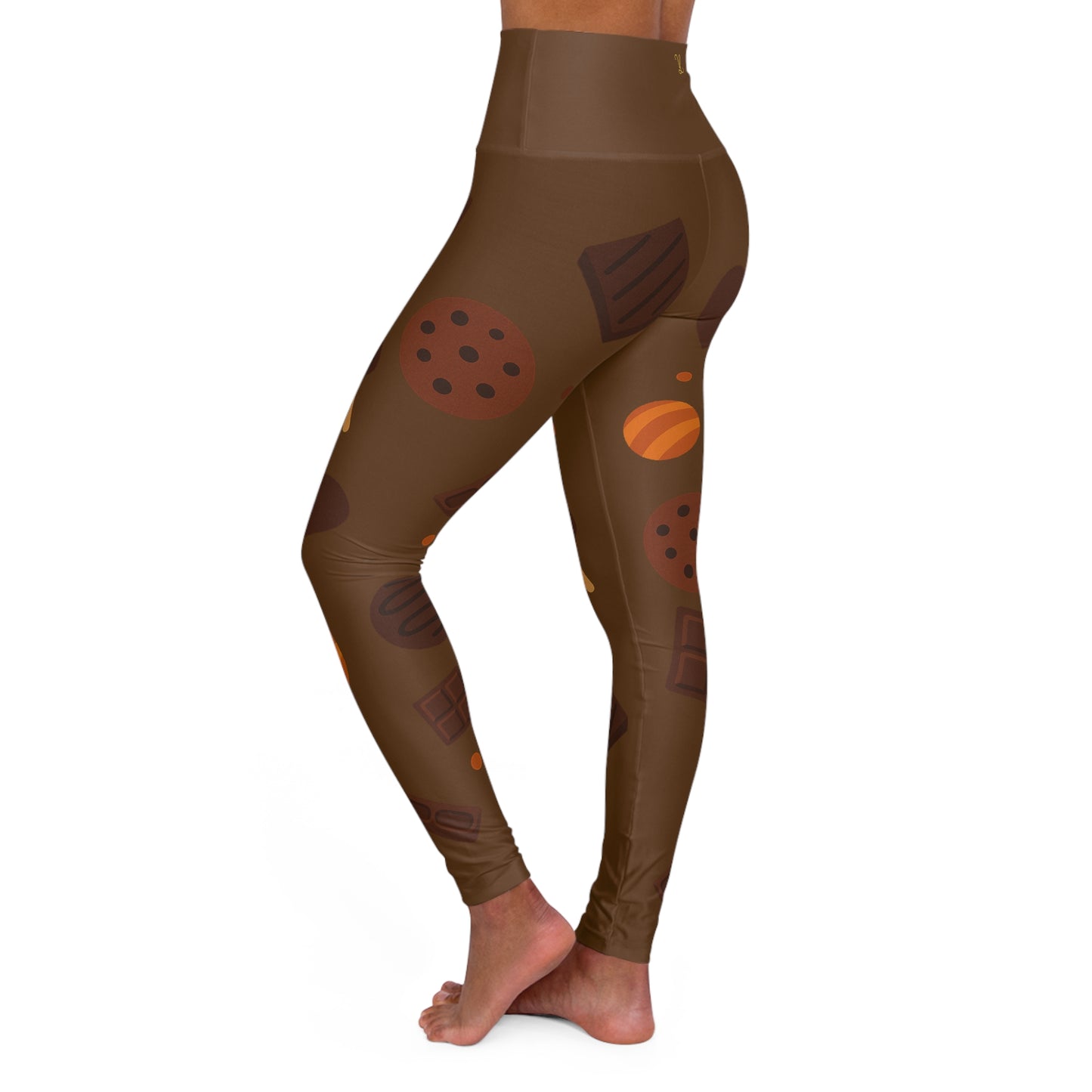 Sweet Treats: Chocolate Dreams (Loud Vibe) - High Waisted Premium Leggings
