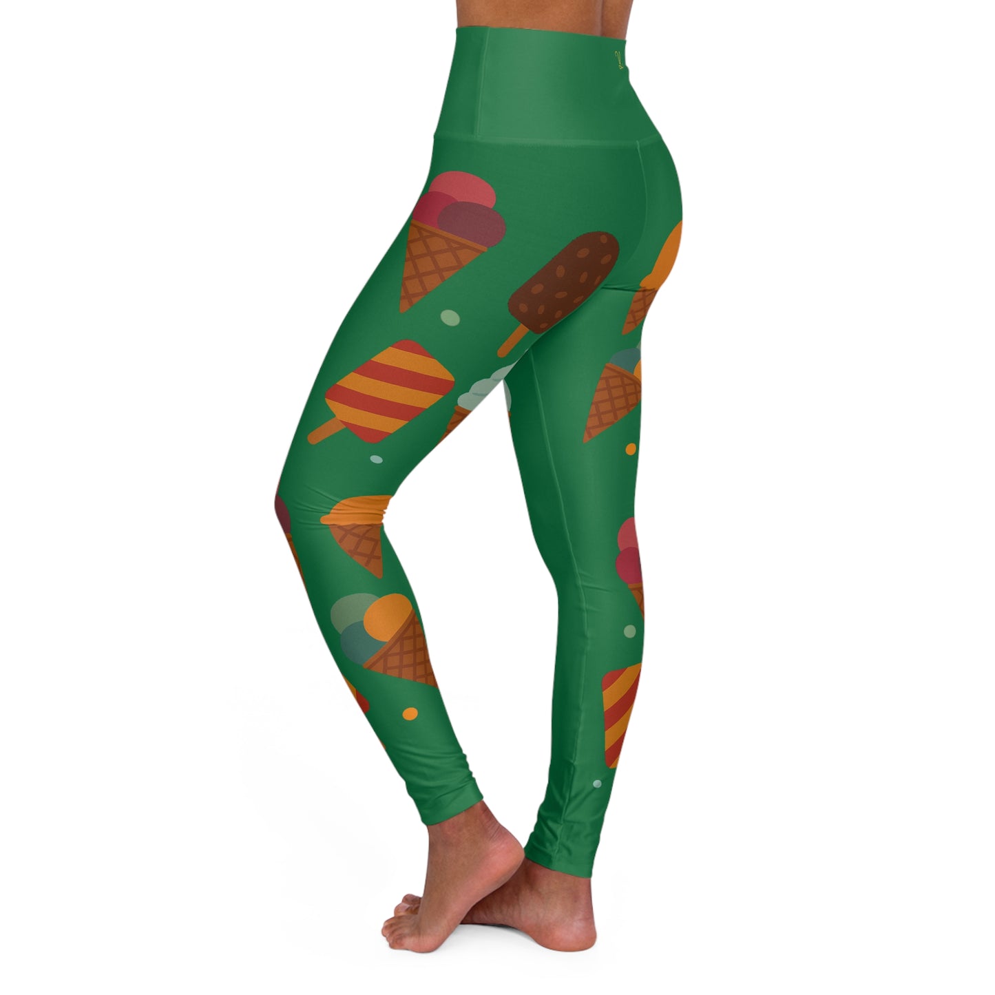 Sweet Treats: Ice Cream Parlor (Loud Vibe) - High Waisted Premium Leggings