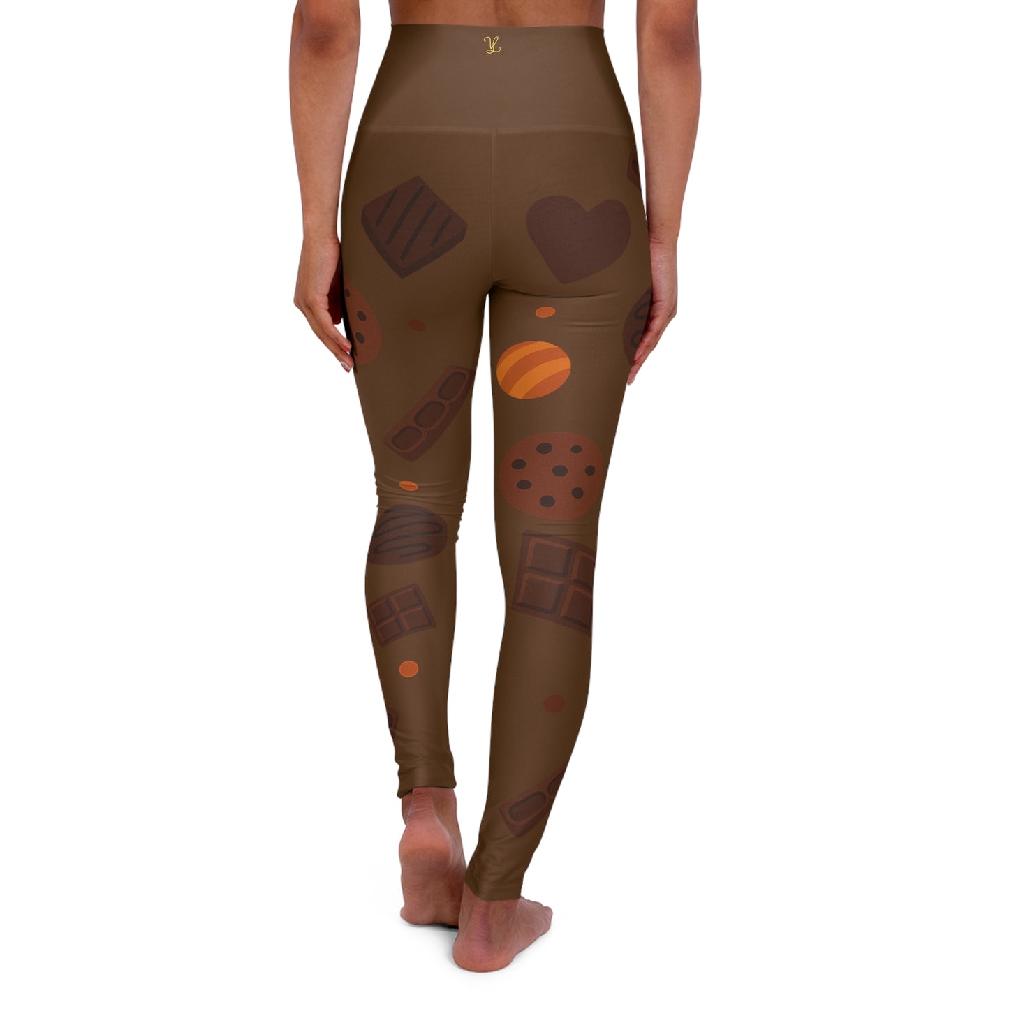 Sweet Treats: Chocolate Dreams (Loud Vibe) - High Waisted Premium Leggings