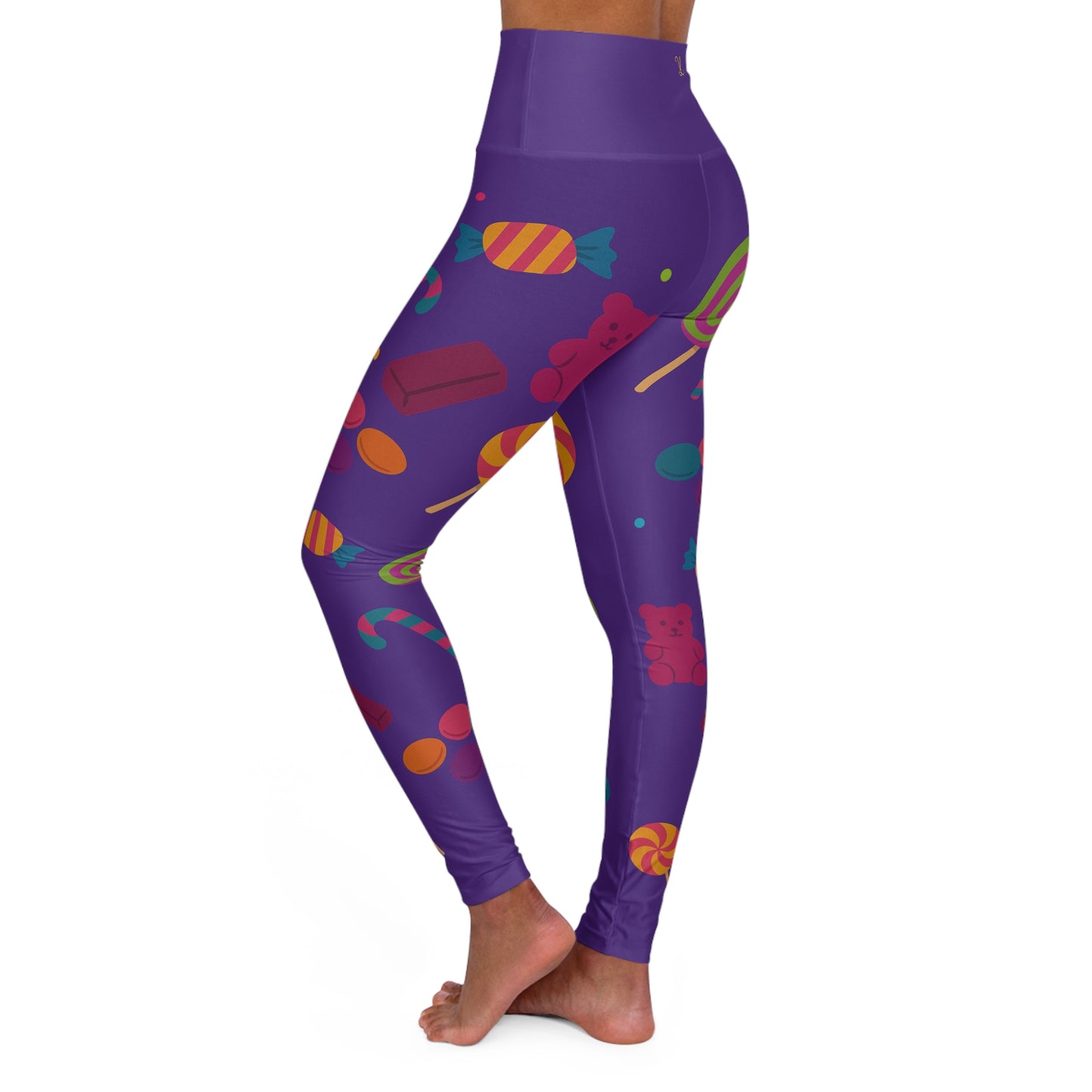Sweet Treats: Candy Land (Loud Vibe) - High Waisted Premium Leggings