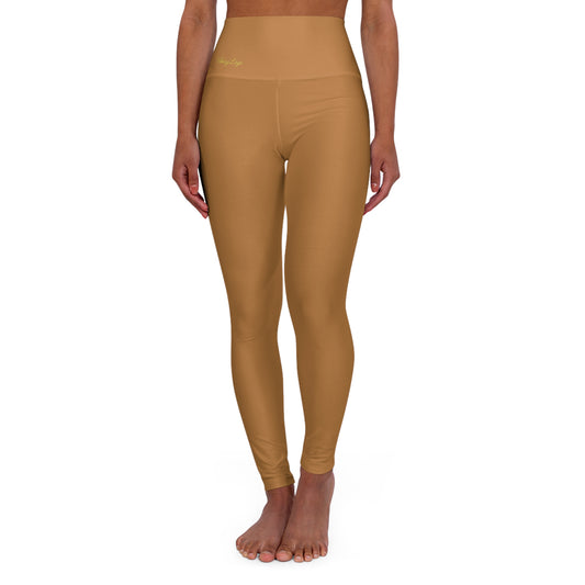 Classic Collection: Light Brown - High Waisted Premium Leggings
